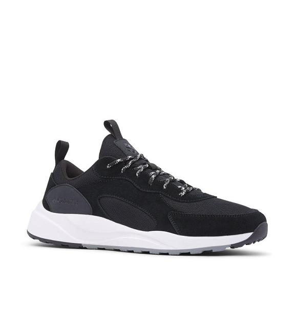 Columbia Pivot Sneakers Black White For Men's NZ90561 New Zealand